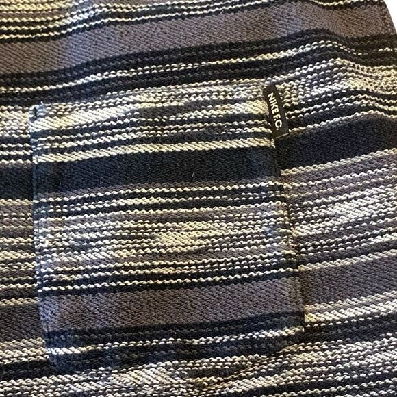 Nike Mens Multicolor Striped Knit FC Squad Aztec Navajo Sweat Shorts Size Large - Picture 4 of 6